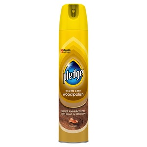 Pledge Expert Wood Care Polish Aerosol Classic 250ml